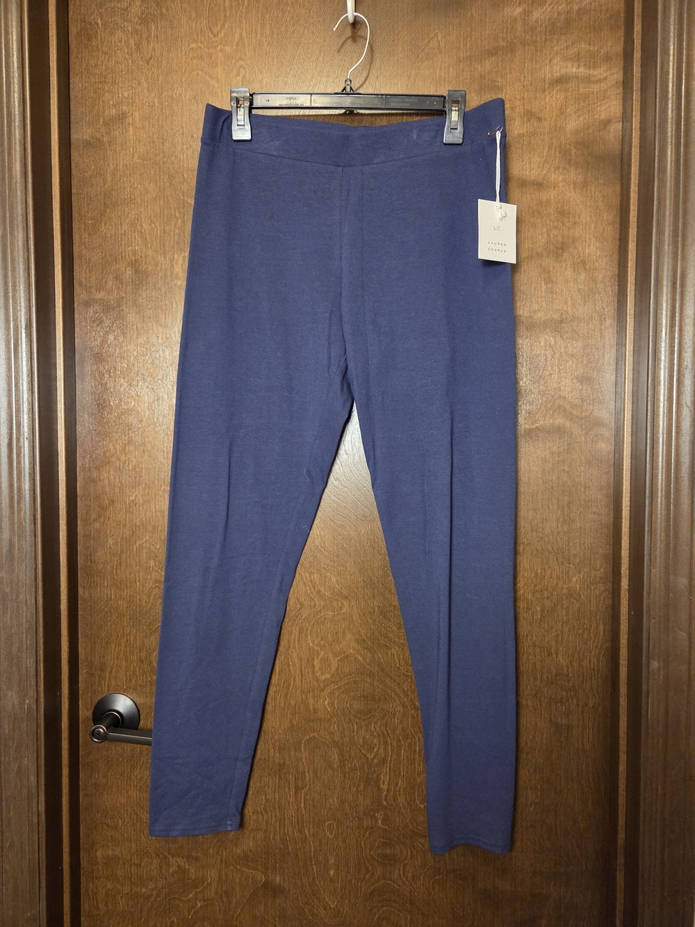 LC Lauren Conrad Navy High-Rise Leggings NWT - Picture 2 of 10
